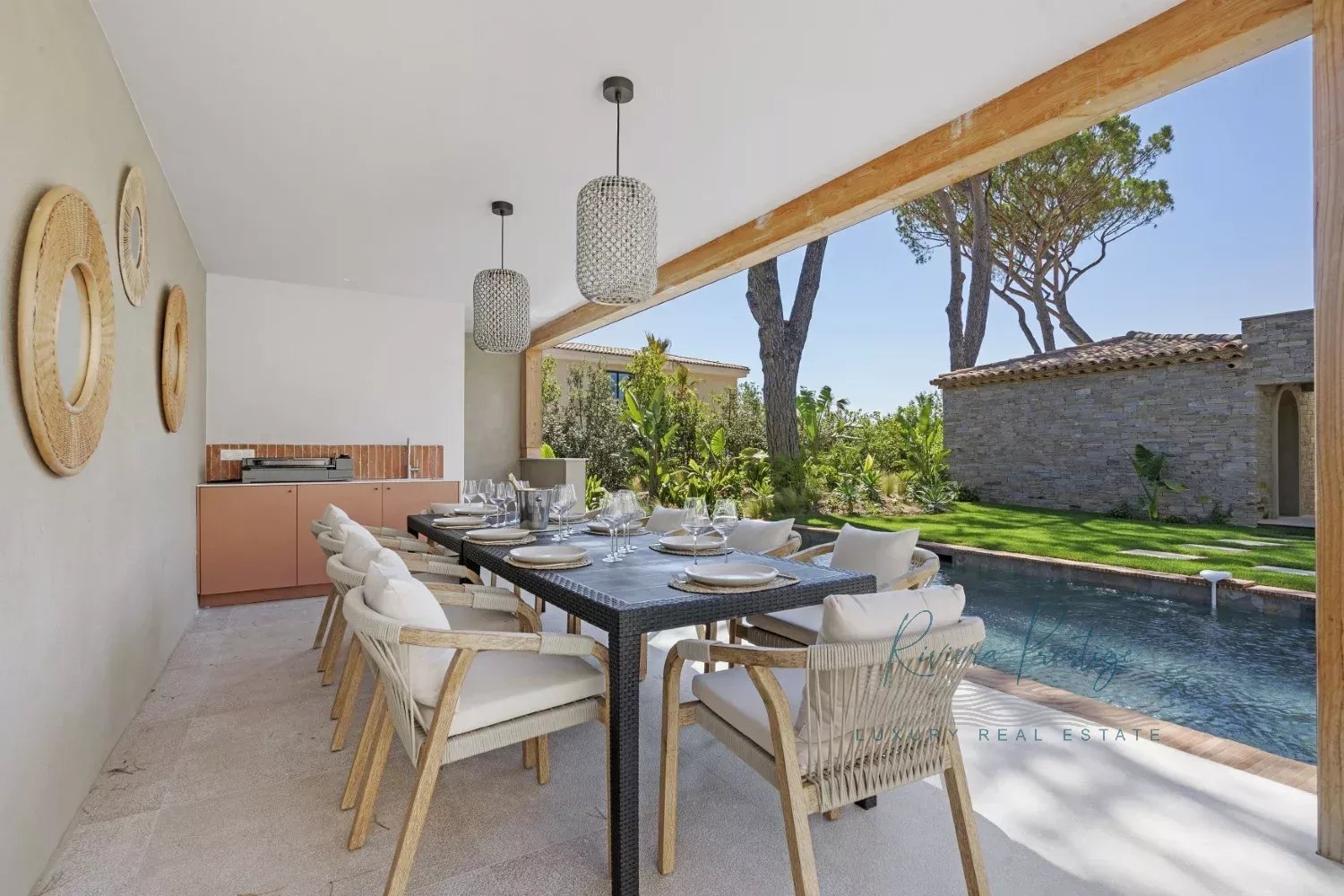 Saint-Tropez – Villa avec vue mer et village