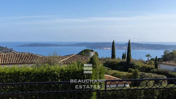 Villa provençale 4 chambres avec vue mer - Grimaud