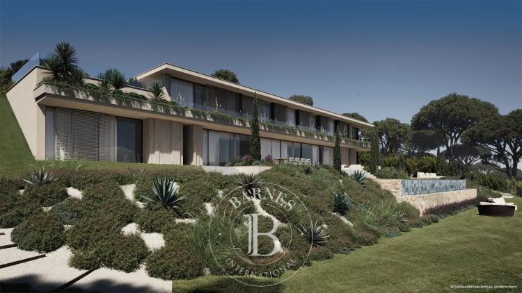 GRIMAUD - VILLA CONTEMPORAINE - VUE MER PANORAMIQUE