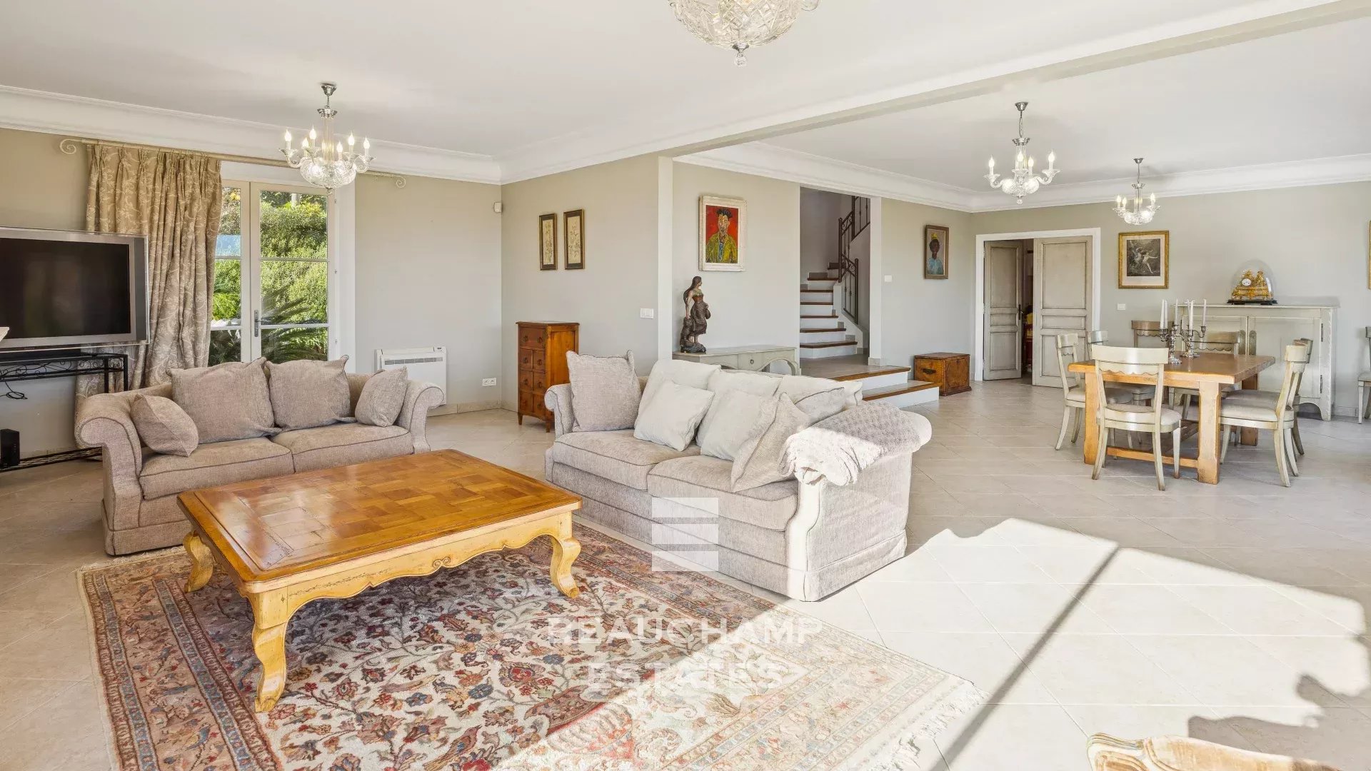 Villa provençale 4 chambres avec vue mer - Grimaud
