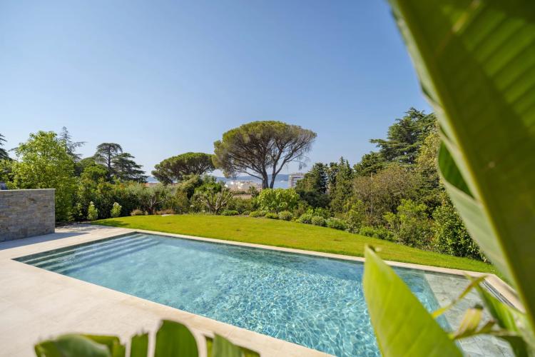 Villa neuve vue mer, Centre de Sainte-Maxime