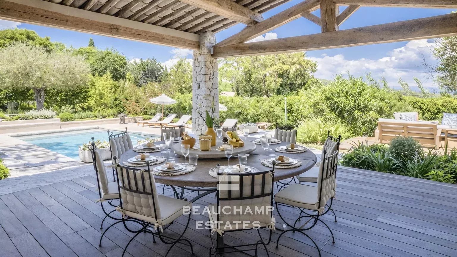 Villa néo-provençale chic à deux pas du centre ville de Saint-Tropez