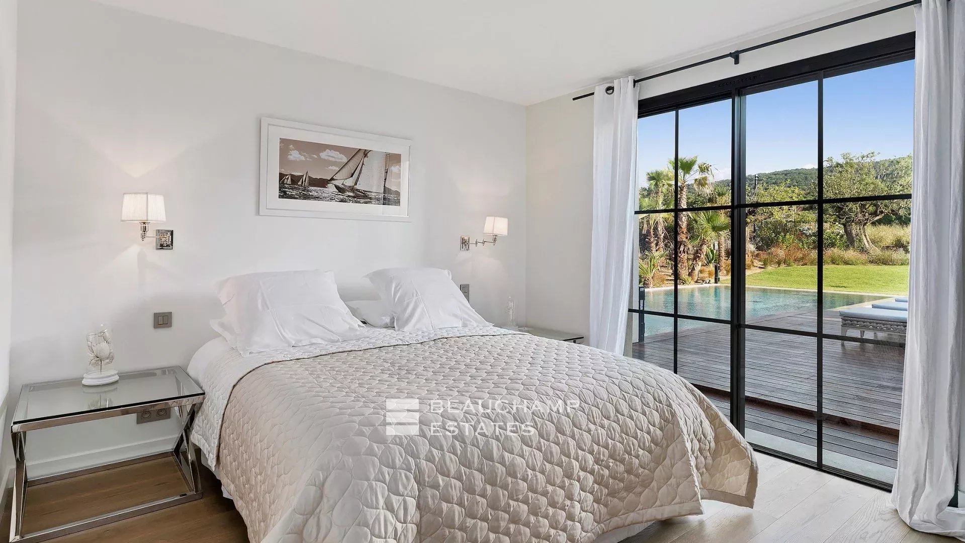 Splendide propriété 6 chambres dans un domaine Privée à Saint-Tropez