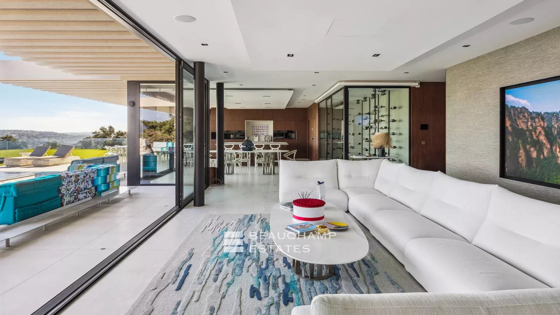 Vue mer majestueuse – Villa contemporaine d’exception, Saint-Tropez, 6 chambres, adresse prestigieuse