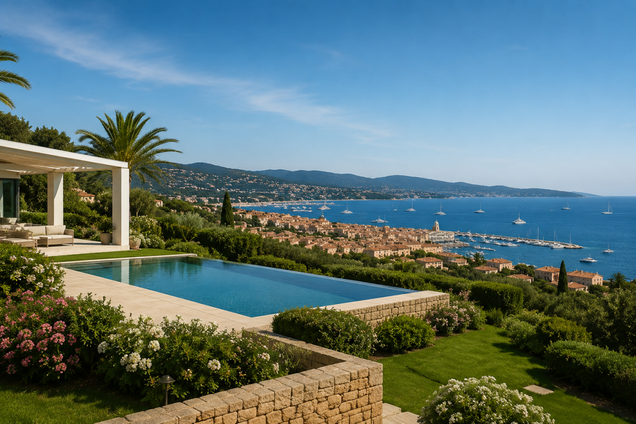 Investir dans une villa à Saint-Tropez